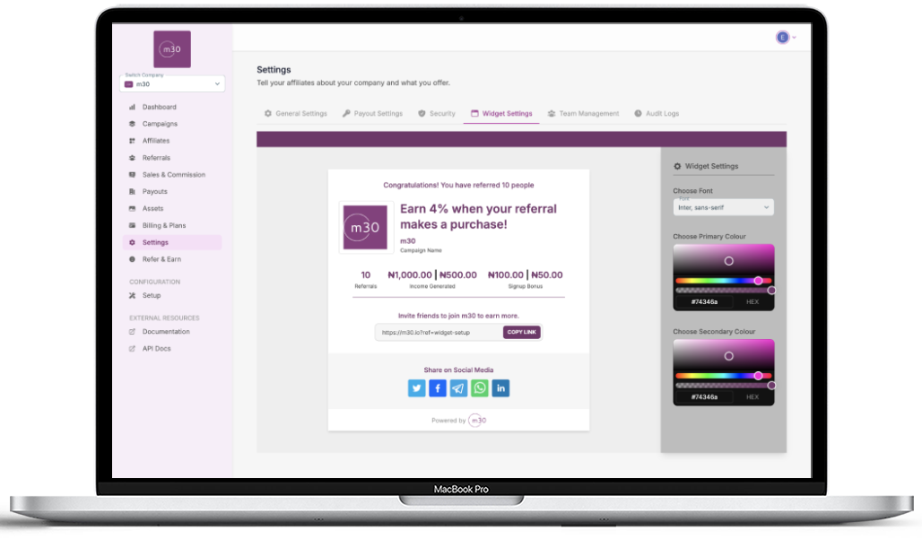Generate Referrals